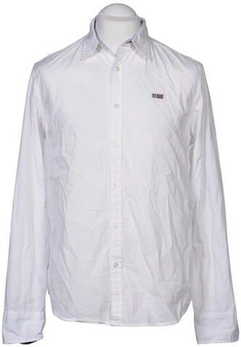 Herren Hemd, weiß, Gr. L - Second Hand - Napapijri - Modalova