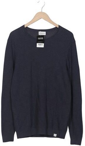 Herren Pullover, marineblau, Gr. L, Baumwolle - Second Hand - Nowadays - Modalova