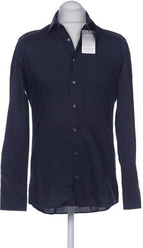 Herren Hemd, blau, Gr. 40 - Second Hand - Olymp - Modalova