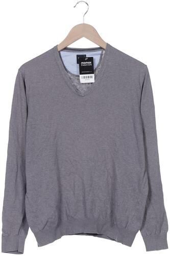 Herren Pullover, grau, Gr. L, Baumwolle - Second Hand - Olymp - Modalova