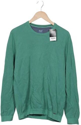 Herren Pullover, grün, Gr. L, Baumwolle - Second Hand - Olymp - Modalova