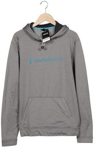 Herren Kapuzenpullover, grau, Gr. L, Elasthan, Synthetik - Second Hand - Peak Performance - Modalova