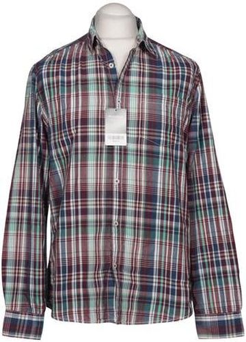 Herren Hemd, bordeaux, Gr. M, Baumwolle - Second Hand - Pioneer - Modalova