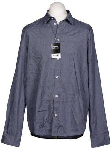 Herren Hemd, blau, Gr. L, Baumwolle, Synthetik - Second Hand - Pier One - Modalova