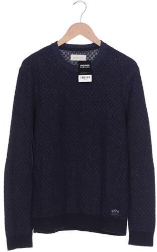 Herren Pullover, marineblau, Gr. M, Synthetik - Second Hand - Pier One - Modalova