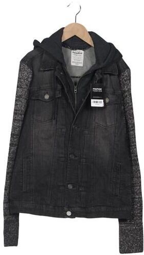 Herren Jacke, grau, Gr. L, Elasthan, Baumwolle - Second Hand - Pull & Bear - Modalova