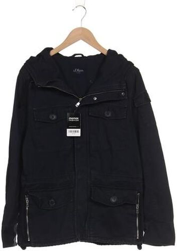 Herren Jacke, marineblau, Gr. S, Baumwolle - Second Hand - S. Oliver - Modalova