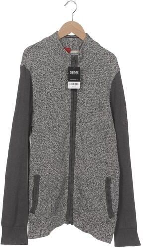Herren Strickjacke, grau, Gr. L, Baumwolle - Second Hand - S. Oliver - Modalova