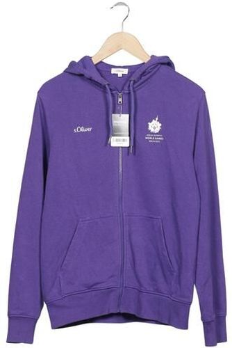 Herren Kapuzenpullover, flieder, Gr. M, Baumwolle, Synthetik - Second Hand - S. Oliver - Modalova