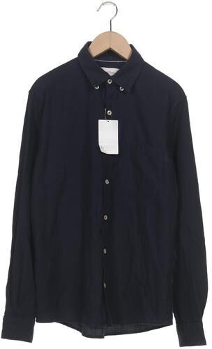 Herren Hemd, marineblau, Gr. S, Baumwolle, Lyocell - Second Hand - S. Oliver - Modalova