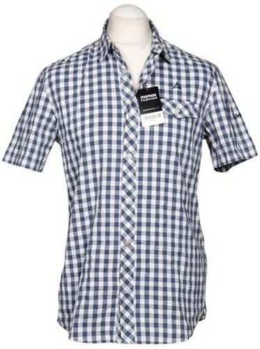 Herren Hemd, marineblau, Gr. EU 48, Elasthan, Baumwolle, Synthetik - Second Hand - Schöffel - Modalova