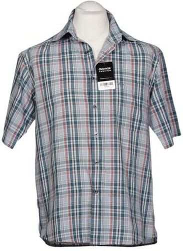 Herren Hemd, mehrfarbig, Gr. 42, Baumwolle, Synthetik - Second Hand - Schöffel - Modalova