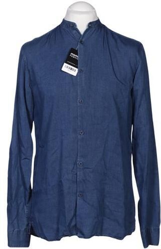 Herren Hemd, blau, Gr. 40, Lyocell - Second Hand - Selected - Modalova