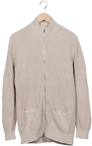 Herren Strickjacke, beige, Gr. L, Baumwolle, Synthetik - Second Hand - Selected - Modalova