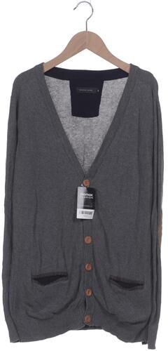 Herren Strickjacke, grau, Gr. M, Baumwolle - Second Hand - Selected - Modalova