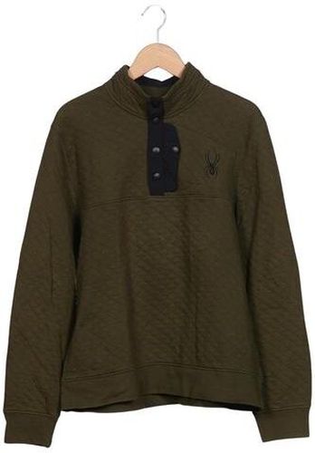 Herren Sweatshirt, grün, Gr. EU 52, Baumwolle, Synthetik - Second Hand - Spyder - Modalova