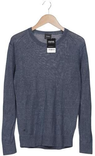 Herren Pullover, blau, Gr. L, Leinen - Second Hand - Strellson - Modalova