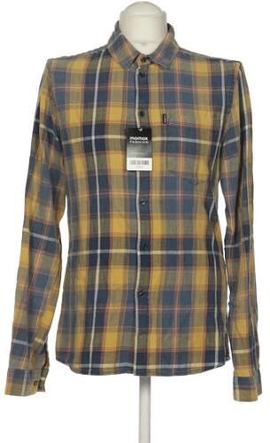 Herren Hemd, blau, Gr. XS, Baumwolle - Second Hand - tigha - Modalova