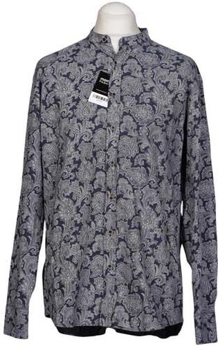 Herren Hemd, marineblau, Gr. XL, Baumwolle - Second Hand - Tom Rusborg - Modalova