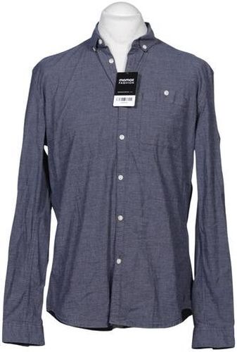 Herren Hemd, marineblau, Gr. XL, Elasthan, Baumwolle - Second Hand - Tom Tailor Denim - Modalova