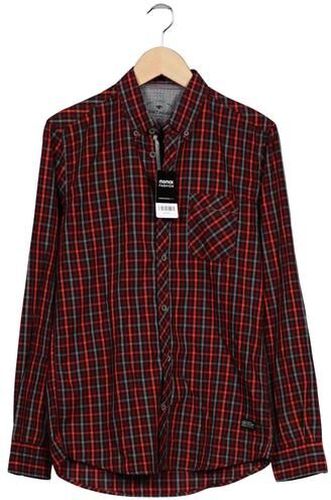 Herren Hemd, rot, Gr. S, Baumwolle - Second Hand - Tom tailor - Modalova