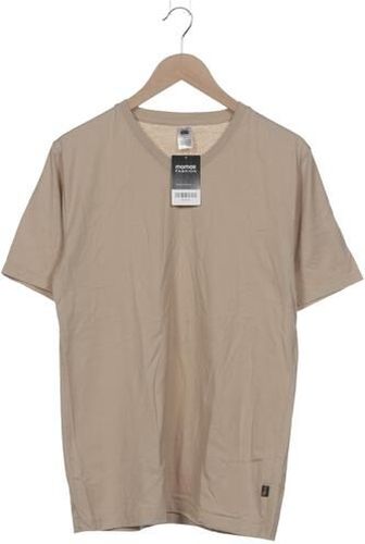 Herren T-Shirt, beige, Gr. M, Baumwolle - Second Hand - Trigema - Modalova