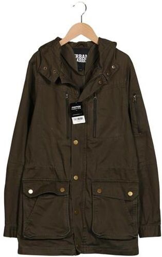 Herren Jacke, grün, Gr. S, Baumwolle - Second Hand - Urban classics - Modalova