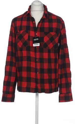 Herren Hemd, rot, Gr. XL, Baumwolle - Second Hand - Urban classics - Modalova