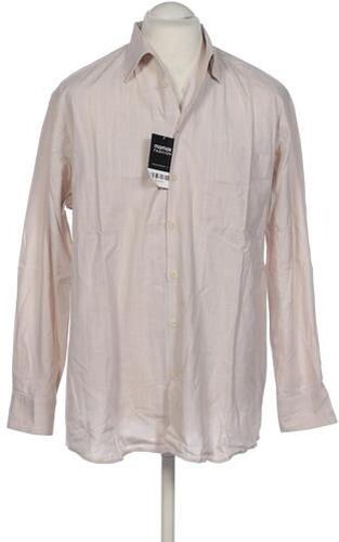 Herren Hemd, beige, Gr. 41, Baumwolle - Second Hand - Walbusch - Modalova