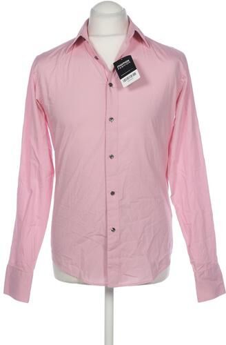 Herren Hemd, pink, Gr. M, Elasthan, Baumwolle - Second Hand - Zara - Modalova