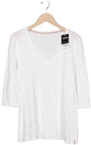 Damen Langarmshirt, weiß, Gr. L, Leinen - Second Hand - 81 hours - Modalova
