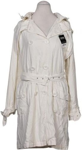 Damen Mantel, weiß, Gr. EU 36, Synthetik - Second Hand - Aigle - Modalova