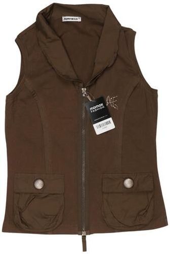 Damen Weste, braun, Gr. EU 36, Elasthan, Baumwolle - Second Hand - Airfield - Modalova