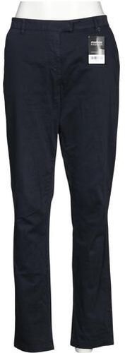Damen Stoffhose, marineblau, Gr. EU 42, Baumwolle - Second Hand - Alma & Lovis - Modalova