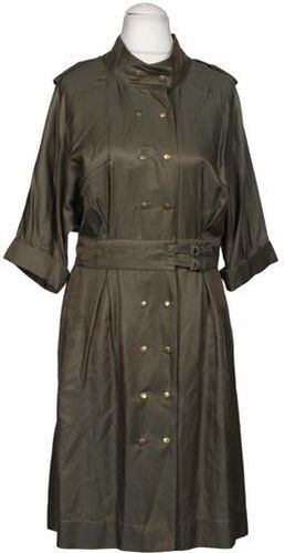 Damen Kleid, grün, Gr. EU 38, Baumwolle, Seide - Second Hand - Alba Moda - Modalova