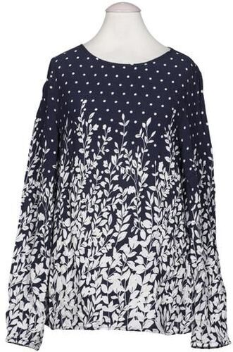 Damen Bluse, marineblau, Gr. EU 38, Viskose - Second Hand - Alba Moda - Modalova