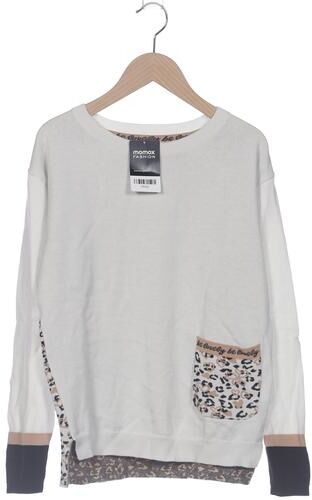 Damen Pullover, weiß, Gr. EU 34, Baumwolle - Second Hand - Alba Moda - Modalova