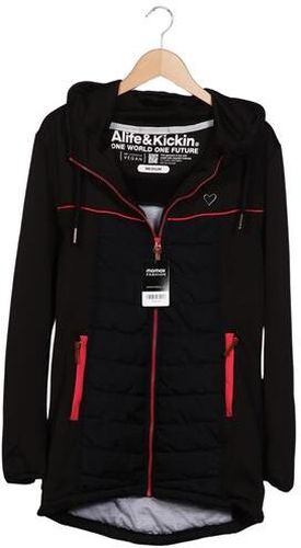 Damen Jacke, schwarz, Gr. M, Synthetik - Second Hand - Alife & Kickin - Modalova