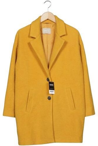 Damen Mantel, gelb, Gr. EU 38, Synthetik, Wolle - Second Hand - AMBER & JUNE - Modalova