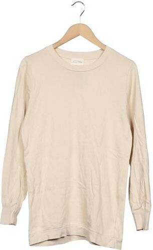 Damen Sweatshirt, beige, Gr. S, Baumwolle - Second Hand - American vintage - Modalova