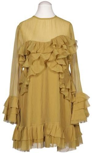 Damen Kleid, gelb, Gr. EU 34, Synthetik - Second Hand - Asos - Modalova