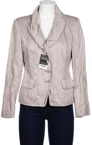 Damen Blazer, beige, Gr. EU 40, Baumwolle, Synthetik - Second Hand - Ashley Brooke - Modalova