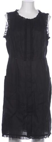 Damen Kleid, schwarz, Gr. EU 42, Leinen, Synthetik - Second Hand - Apanage - Modalova