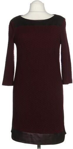 Damen Kleid, pink, Gr. EU 38, Kunstleder, Schurwolle, Synthetik, Viskose - Second Hand - Apanage - Modalova