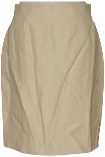 Damen Rock, beige, Gr. EU 38, Schurwolle, Synthetik, Viskose - Second Hand - Apanage - Modalova