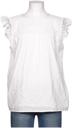 Damen Bluse, weiß, Gr. EU 40, Baumwolle - Second Hand - aprico - Modalova