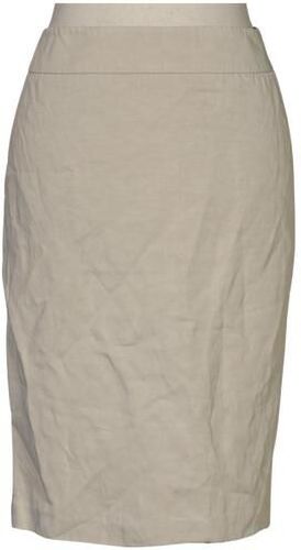 Collezioni Damen Rock, beige, Gr. EU 38 (IT 44), Leinen, Synthetik, Viskose - Second Hand - Giorgio Armani - Modalova