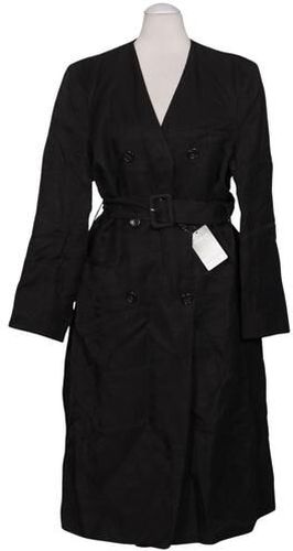 Damen Mantel, schwarz, Gr. EU 34, Leinen, Viskose - Second Hand - ARKET - Modalova