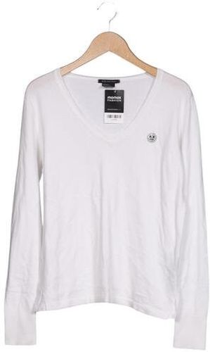 AX Damen Pullover, weiß, Gr. XL, Elasthan, Baumwolle, Synthetik - Second Hand - Armani exchange - Modalova