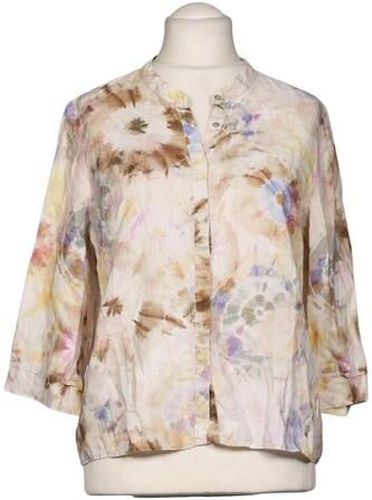 Damen Bluse, mehrfarbig, Gr. L, Leinen - Second Hand - Backstage - Modalova